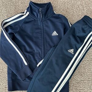 Adidas Kids Navy Tracksuit